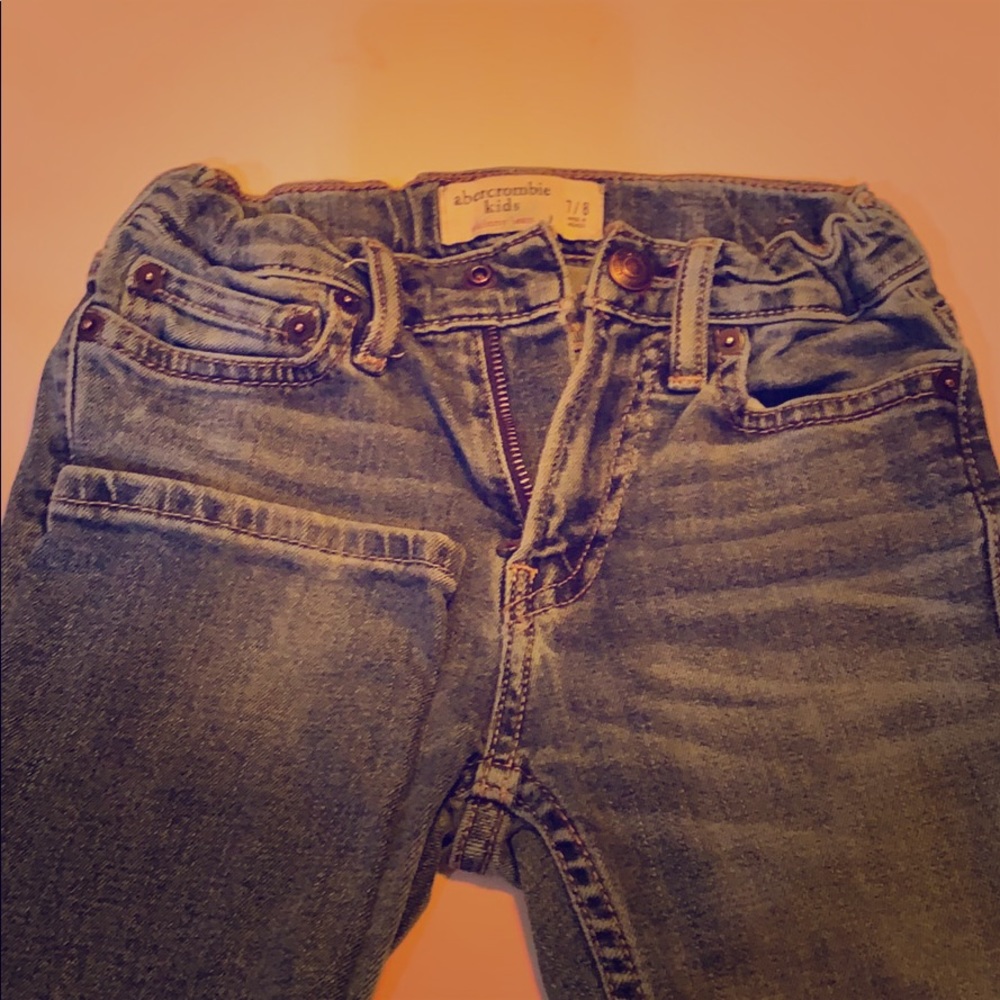 Boys Abercrombie Distressed Jeans